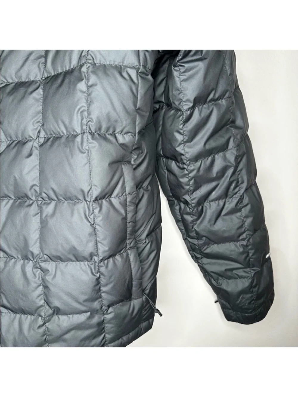 The North Face Black Quilted Down Jacket
